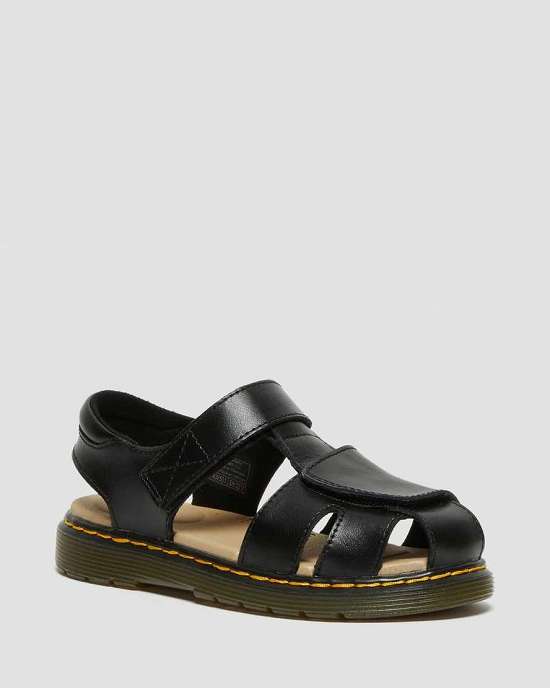 Sandalias Dr. Martens Moby Ii Strap Niño Negros MX-68301